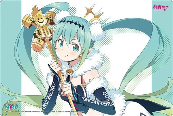 Bushiroad Rubber Mat Collection Vol.247: Hatsune Miku - Racing Miku 2018 Ver. (247) - Playmats Sealed