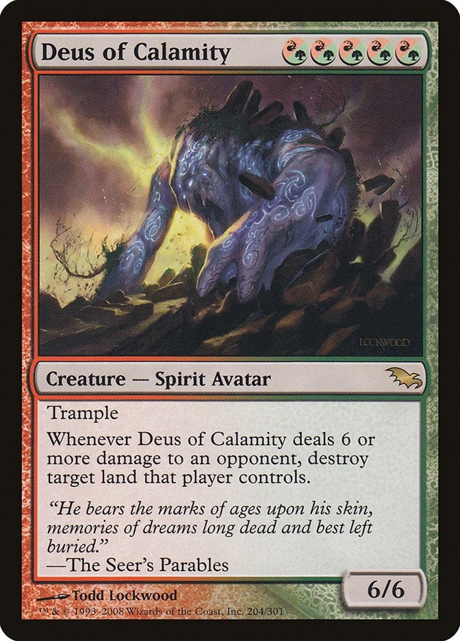 Deus of Calamity (204) [SHM] - MTG Single