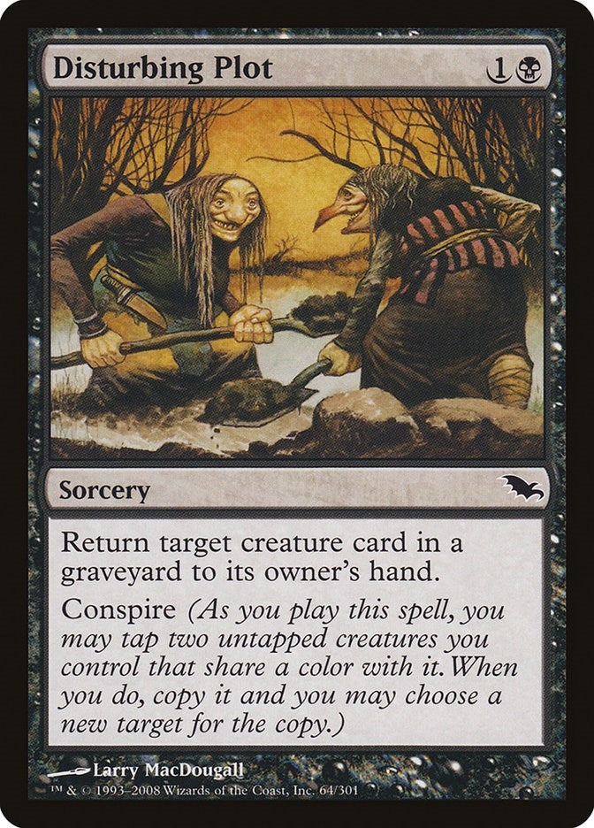 Disturbing Plot (64) [SHM] - MTG Single