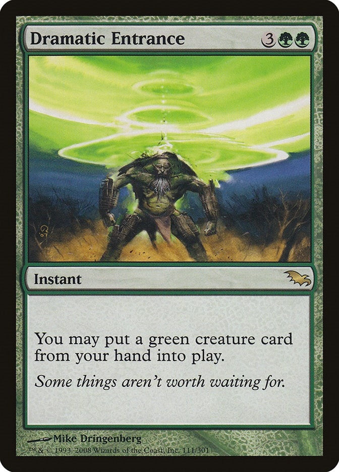 Dramatic Entrance (111) [SHM] - MTG Single