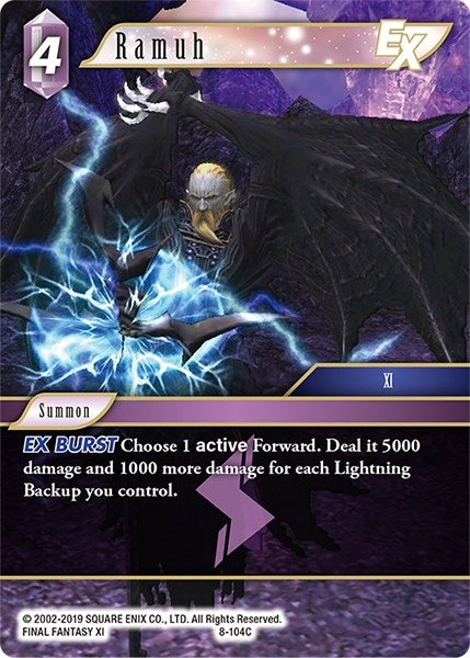Ramuh EX (8) [OP8] - Final Fantasy TCG Single