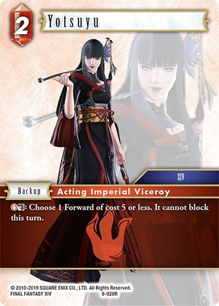 Yotsuyu (8) [OP8] - Final Fantasy TCG Single