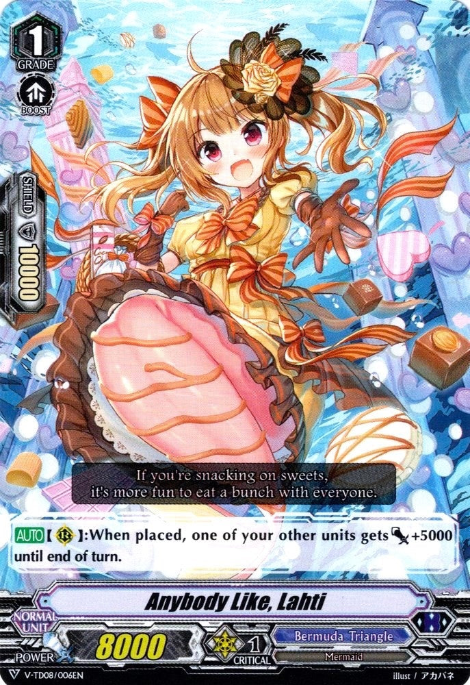 Anybody Like Lahti (8006) [V-TD08] - Cardfight Vanguard Single