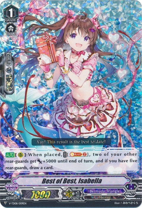 Best of Best Isabella (RRR Foil) (8009) [V-TD08] - Cardfight Vanguard Single
