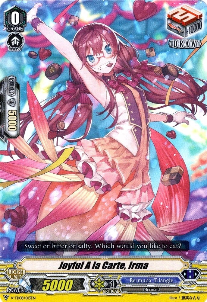 Joyful a la Carte Irma (8013) [V-TD08] - Cardfight Vanguard Single