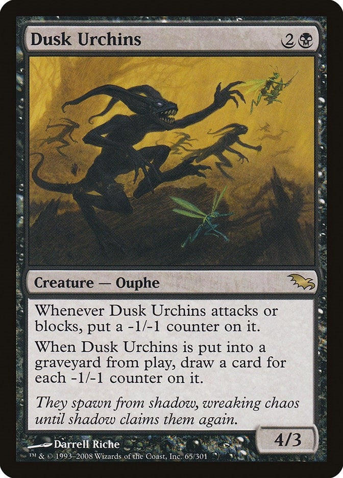 Dusk Urchins (65) [SHM] - MTG Single