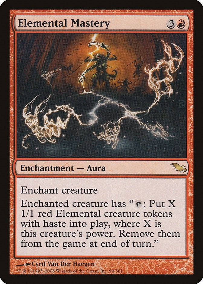 Elemental Mastery (90) [SHM] - MTG Single