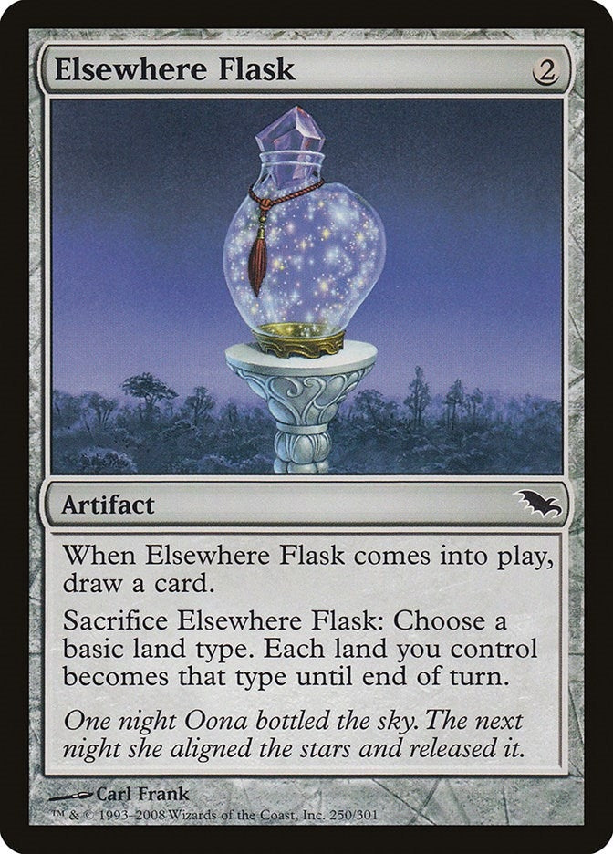 Elsewhere Flask (250) [SHM] - MTG Single