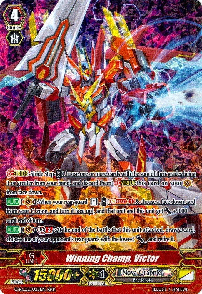 Winning Champ Victor (2023) [G-RC02] - Cardfight Vanguard Single