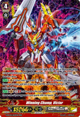Winning Champ Victor (2023) [G-RC02] - Cardfight Vanguard Single