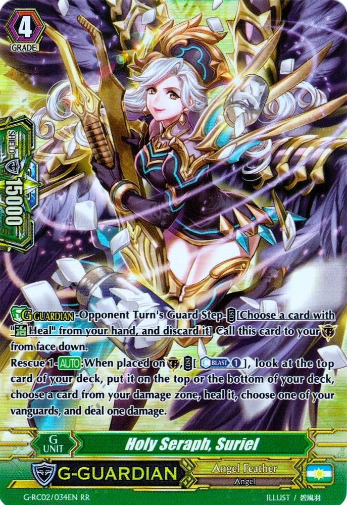 Holy Seraph Suriel (2034) [G-RC02] - Cardfight Vanguard Single