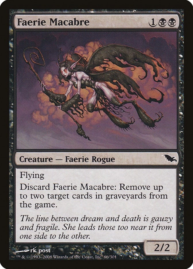 Faerie Macabre (66) [SHM] - MTG Single