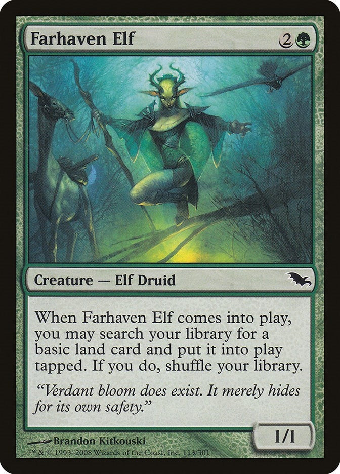 Farhaven Elf (113) [SHM] - MTG Single