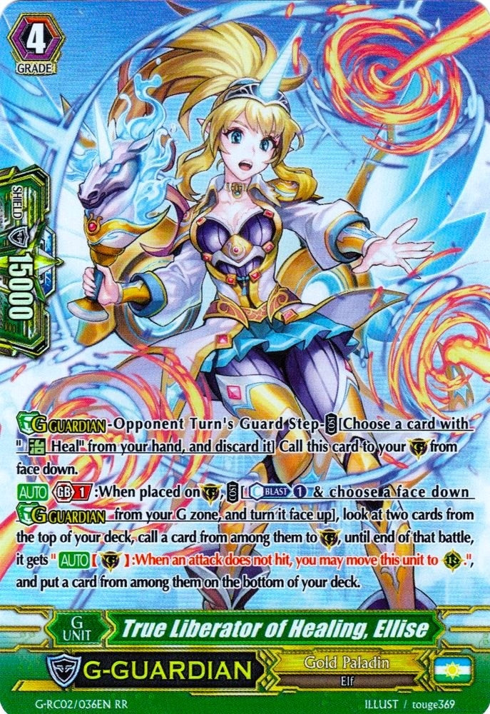 True Liberator of Healing Ellise (2036) [G-RC02] - Cardfight Vanguard Single