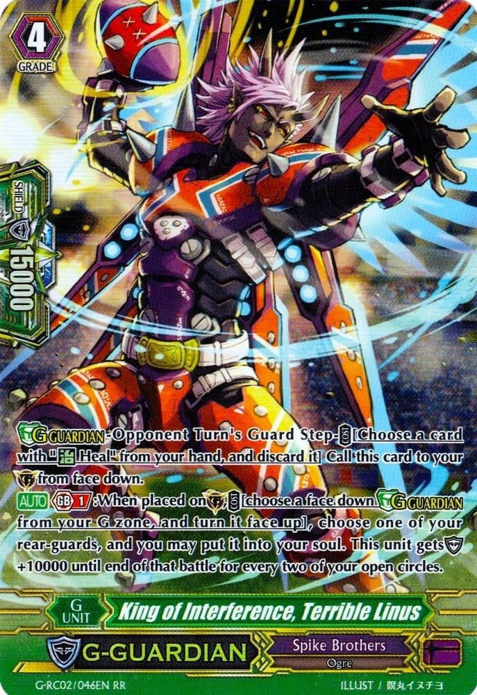 King of Interference Terrible Linus (2046) [G-RC02] - Cardfight Vanguard Single