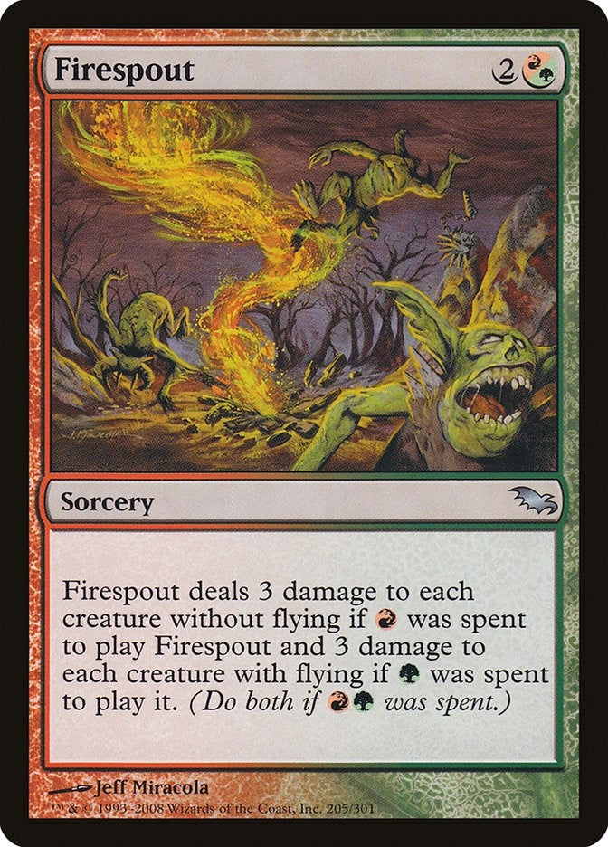 Firespout (205) [SHM] - MTG Single