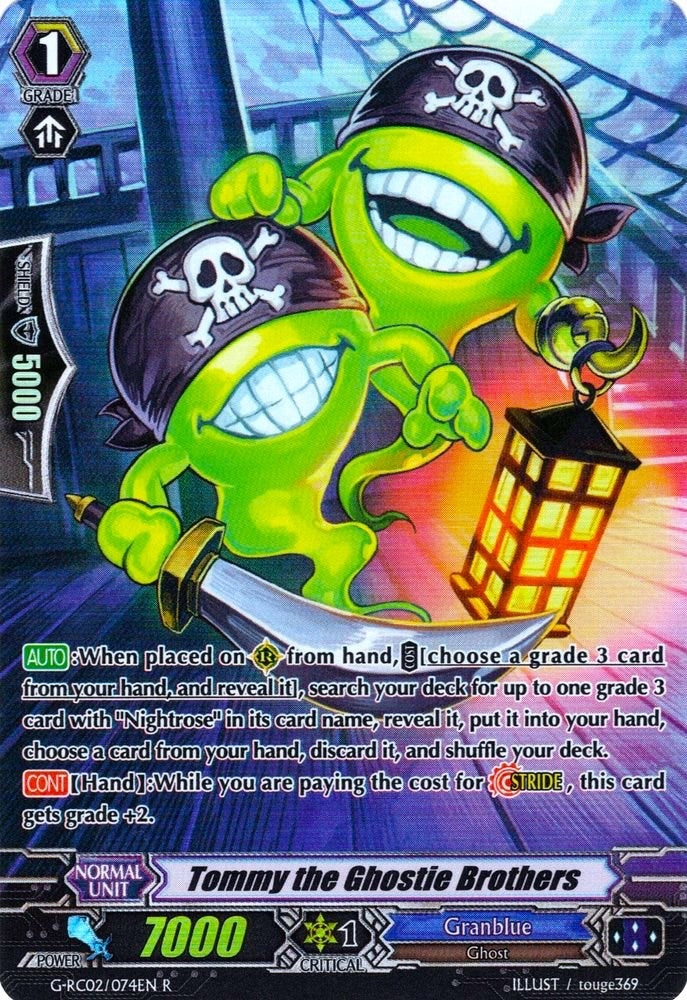 Tommy the Ghostie Brothers (2074) [G-RC02] - Cardfight Vanguard Single