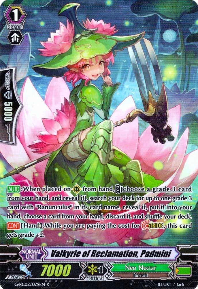 Valkyrie of Reclamation Padmini (2079) [G-RC02] - Cardfight Vanguard Single