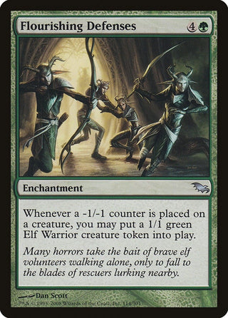 Flourishing Defenses (114) [SHM] - MTG Single