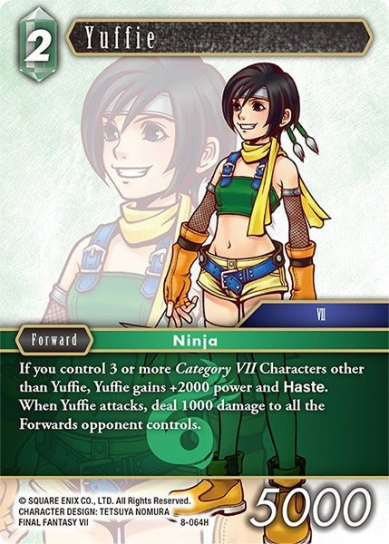 Yuffie (Hero) (8) [OP8] - Final Fantasy TCG Single
