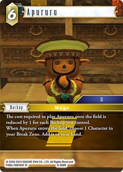 Apururu (8) [OP8] - Final Fantasy TCG Single