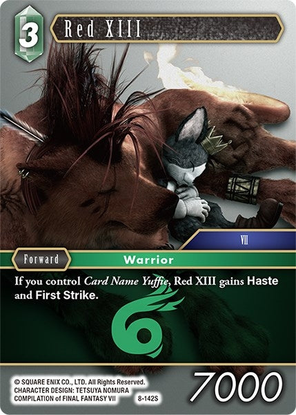 Red XIII (8) [OP8] - Final Fantasy TCG Single