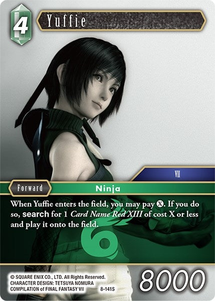 Yuffie (Starter) (8) [OP8] - Final Fantasy TCG Single