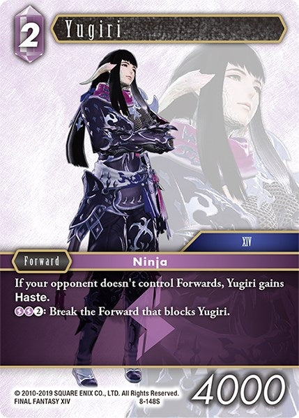 Yugiri (8) [OP8] - Final Fantasy TCG Single