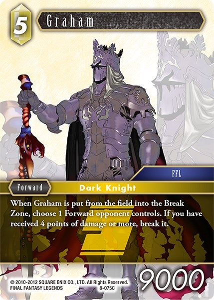 Graham (8) [OP8] - Final Fantasy TCG Single
