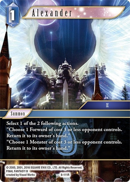 Alexander (IX) (8) [OP8] - Final Fantasy TCG Single