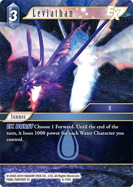 Leviathan EX (8) [OP8] - Final Fantasy TCG Single