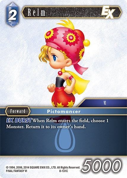 Relm EX (8) [OP8] - Final Fantasy TCG Single