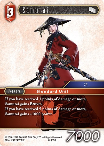 Samurai (8) [OP8] - Final Fantasy TCG Single