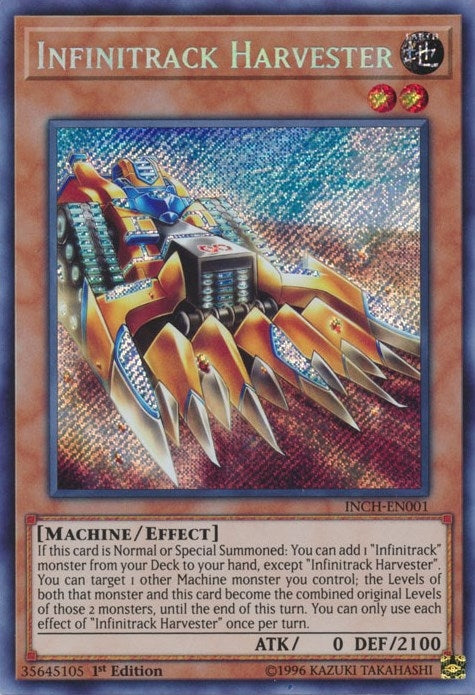 Infinitrack Harvester (1) (INCH) - YuGiOh Single