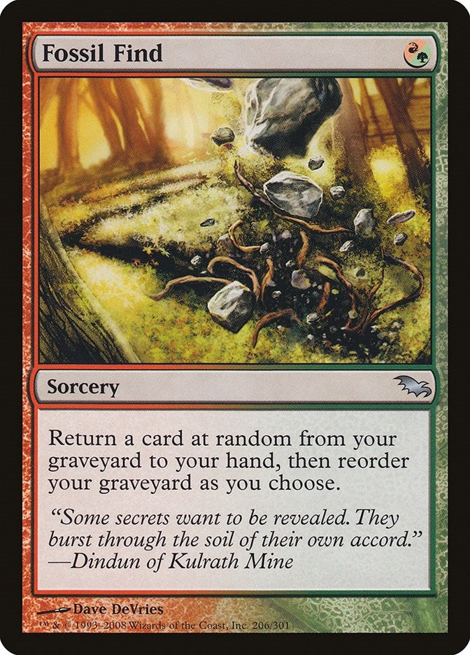 Fossil Find (206) [SHM] - MTG Single