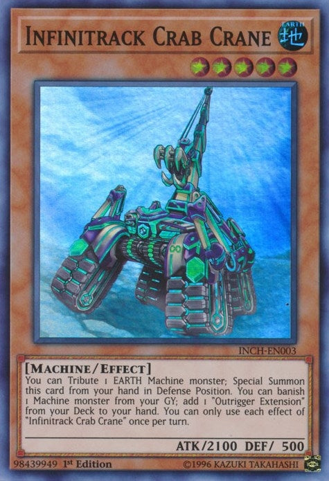 Infinitrack Crab Crane (3) (INCH) - YuGiOh Single