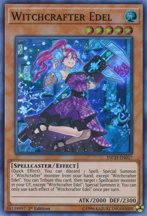 Witchcrafter Edel (17) (INCH) - YuGiOh Single