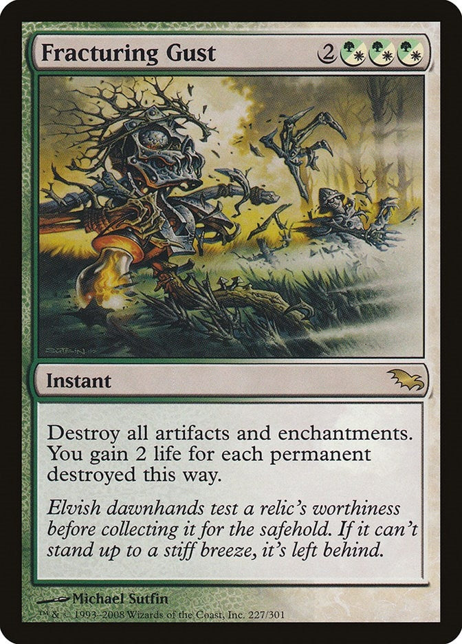 Fracturing Gust (227) [SHM] - MTG Single
