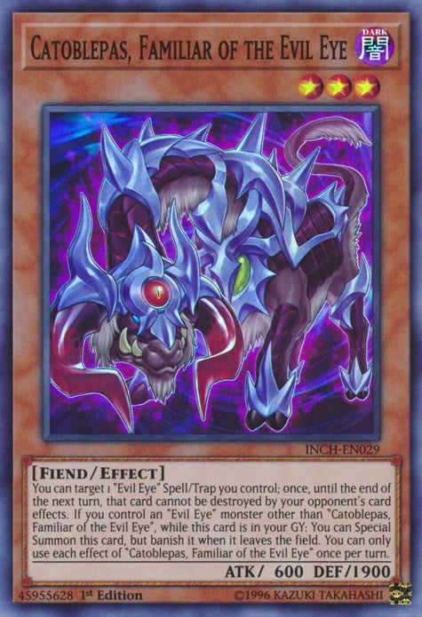 Catoblepas Familiar of the Evil Eye (29) (INCH) - YuGiOh Single