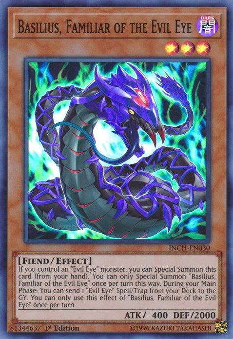 Basilius Familiar of the Evil Eye (30) (INCH) - YuGiOh Single