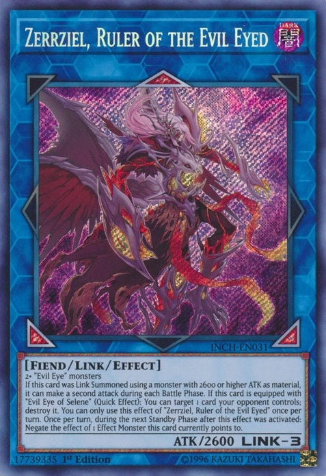Zerrziel Ruler of the Evil Eyed (31) (INCH) - YuGiOh Single