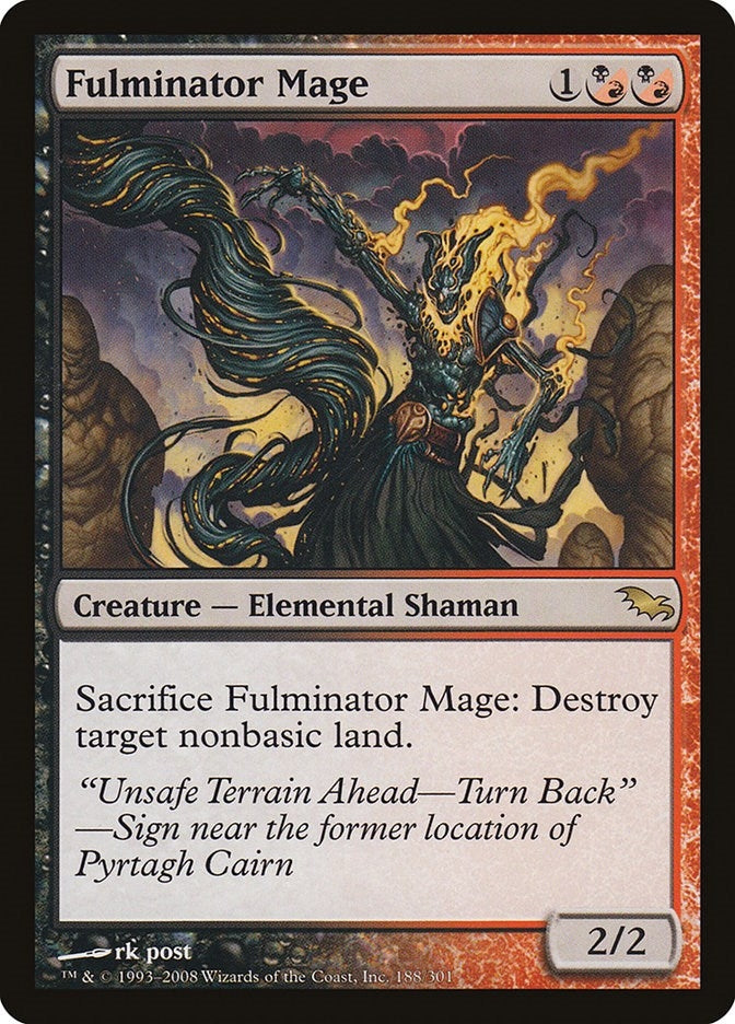 Fulminator Mage (188) [SHM] - MTG Single