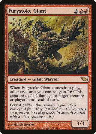 Furystoke Giant (93) [SHM] - MTG Single