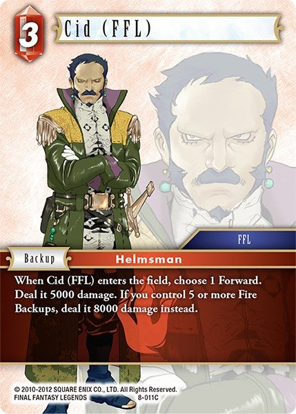 Cid (FFL) (8) [OP8] - Final Fantasy TCG Single