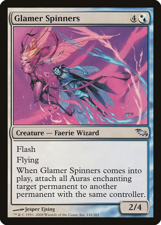 Glamer Spinners (141) [SHM] - MTG Single