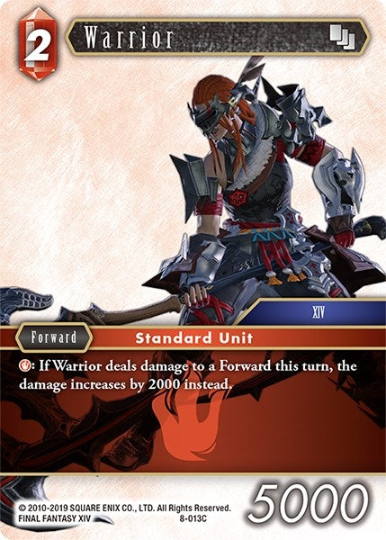 Warrior (8) [OP8] - Final Fantasy TCG Single