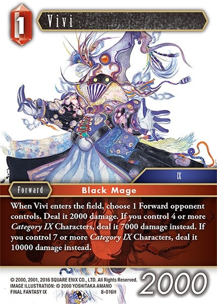 Vivi (8) [OP8] - Final Fantasy TCG Single