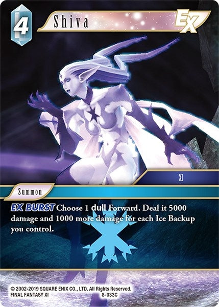 Shiva EX (8) [OP8] - Final Fantasy TCG Single