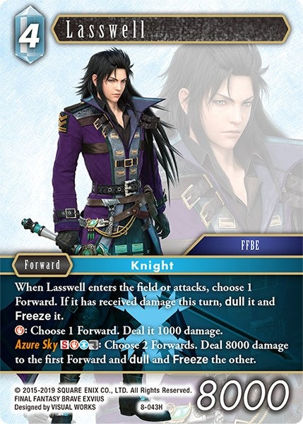 Lasswell (8) [OP8] - Final Fantasy TCG Single