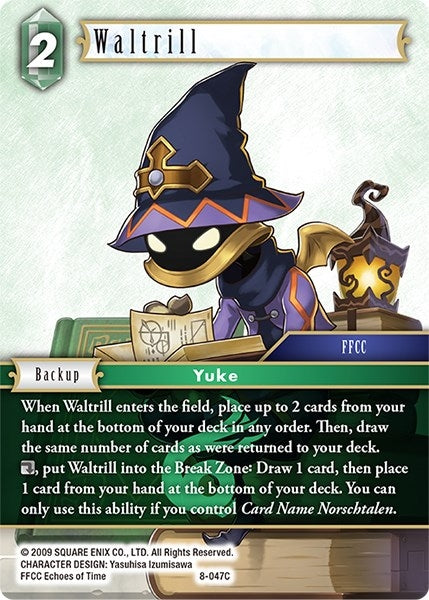 Waltrill (8) [OP8] - Final Fantasy TCG Single